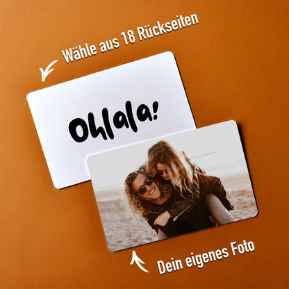 Fotokarte mit Deinem Bild