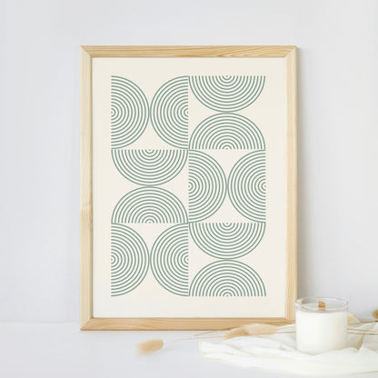 Poster: Bauhaus, runde Bögen