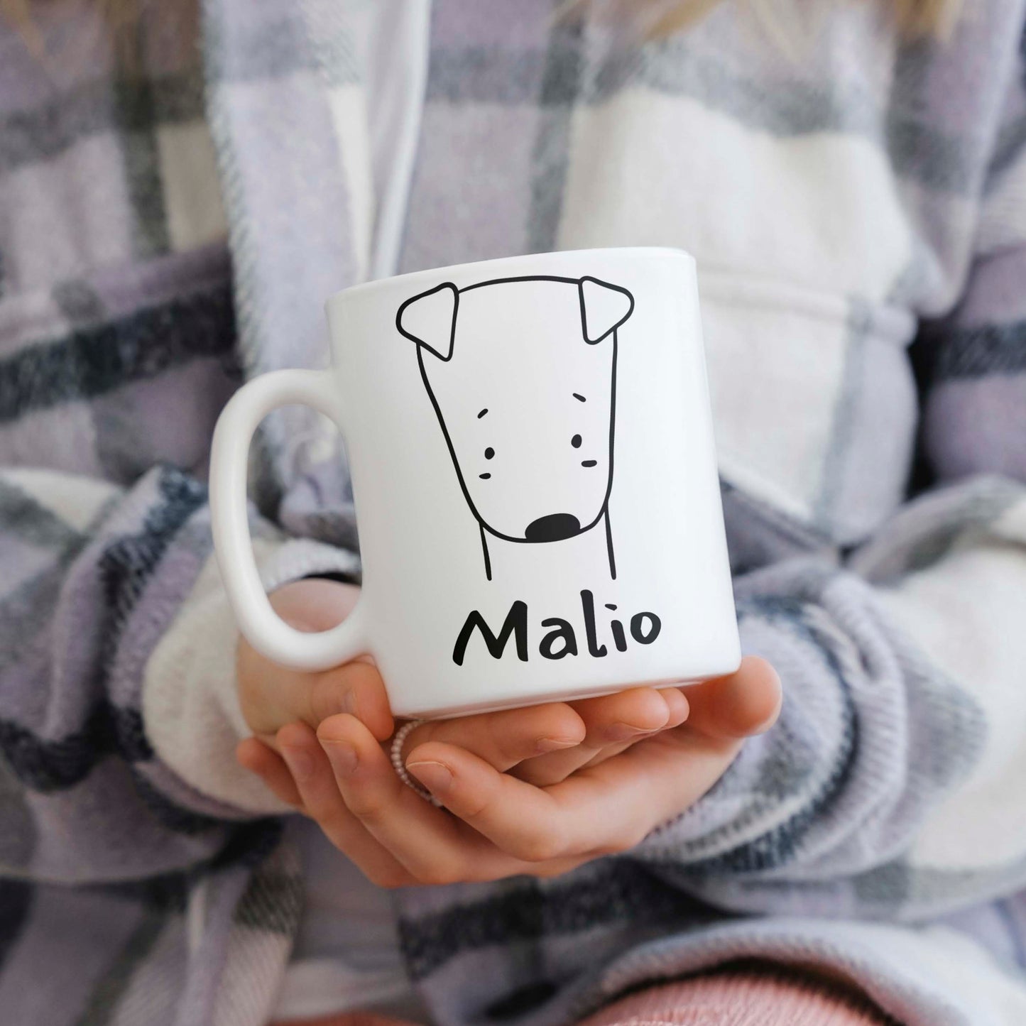 Personalisierbare Kindertasse: Tiermotiv + Kindername