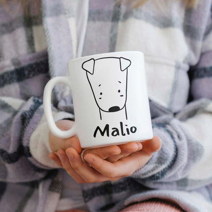 Personalisierbare Kindertasse: Tiermotiv + Kindername