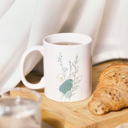 Tasse: Blumen
