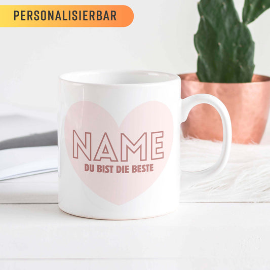 Personalisierbare Tasse: Beste Freundin der Welt
