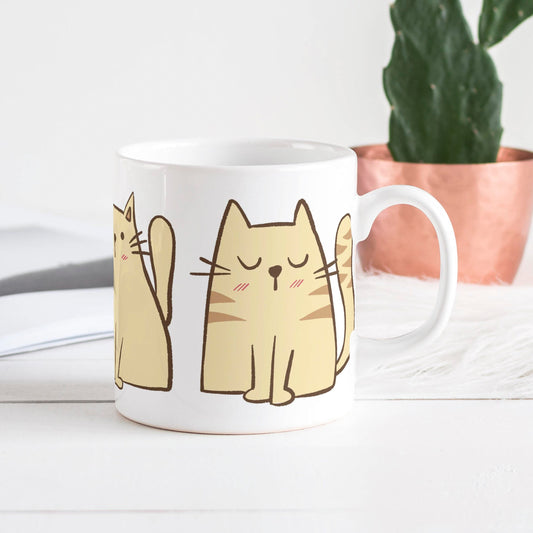 Tasse: 3 Katzen