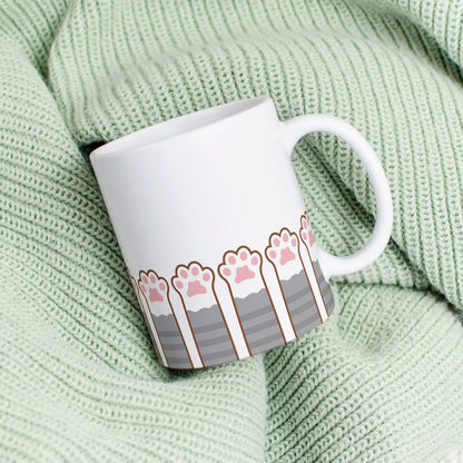 Tasse: Katzenpfoten 🐾