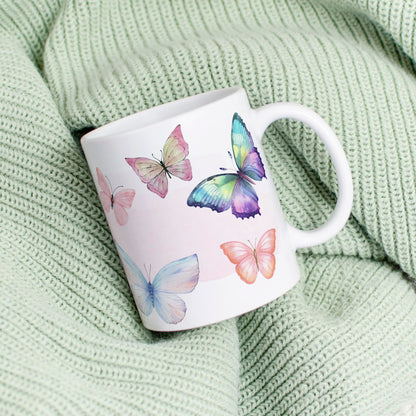 Tasse: Schmetterlingszauber