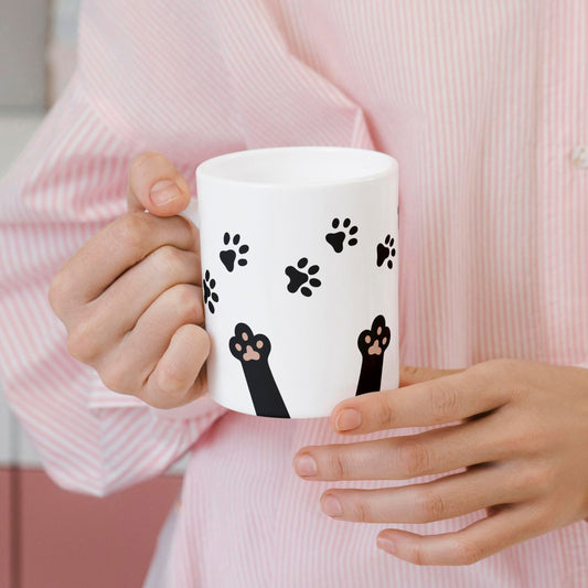 Tasse: Katzenpfoten 🐾