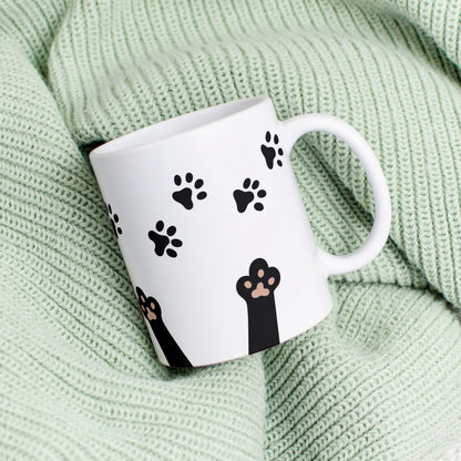 Tasse: Katzenpfoten 🐾