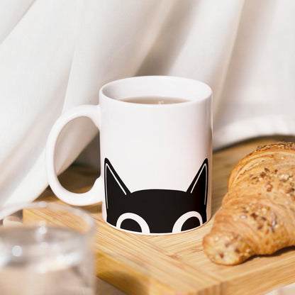 Tasse: Katzenblick