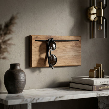 Brillenhalter aus Holz, DELUXE Serie, PERFEKT UNPERFEKT