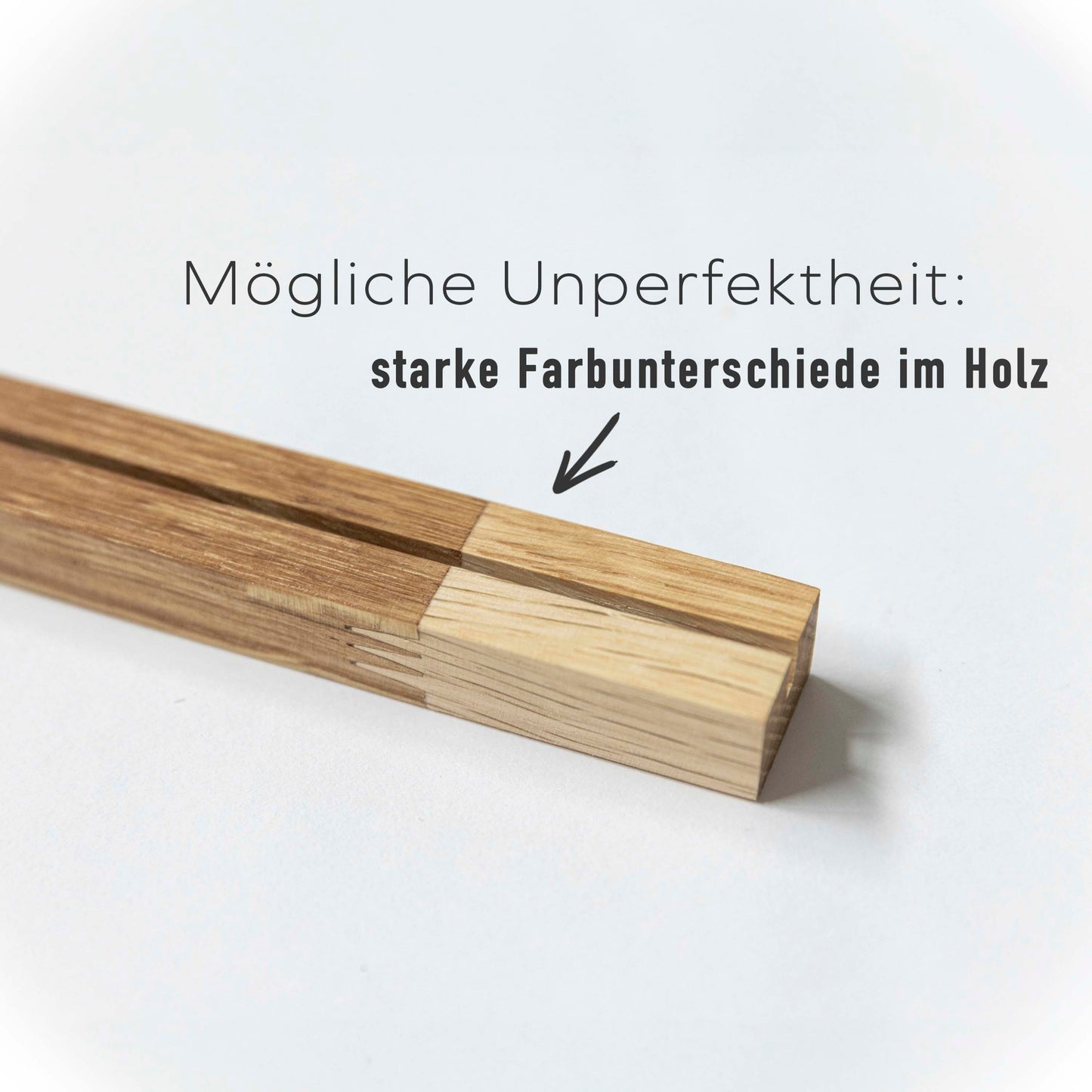 Fotohalter zum Aufhängen aus Eichenholz, 60cm, PERFEKT UNPERFEKT