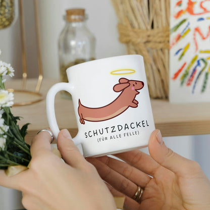 Tasse: Schutzdackel
