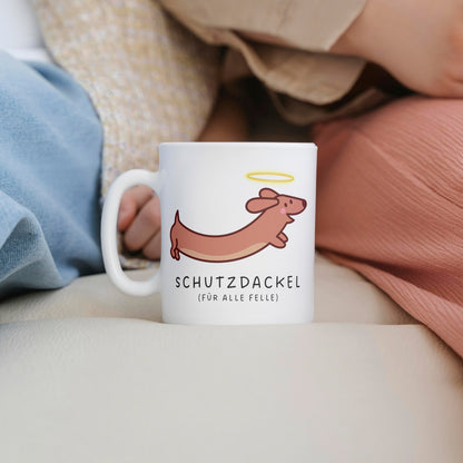 Tasse: Schutzdackel
