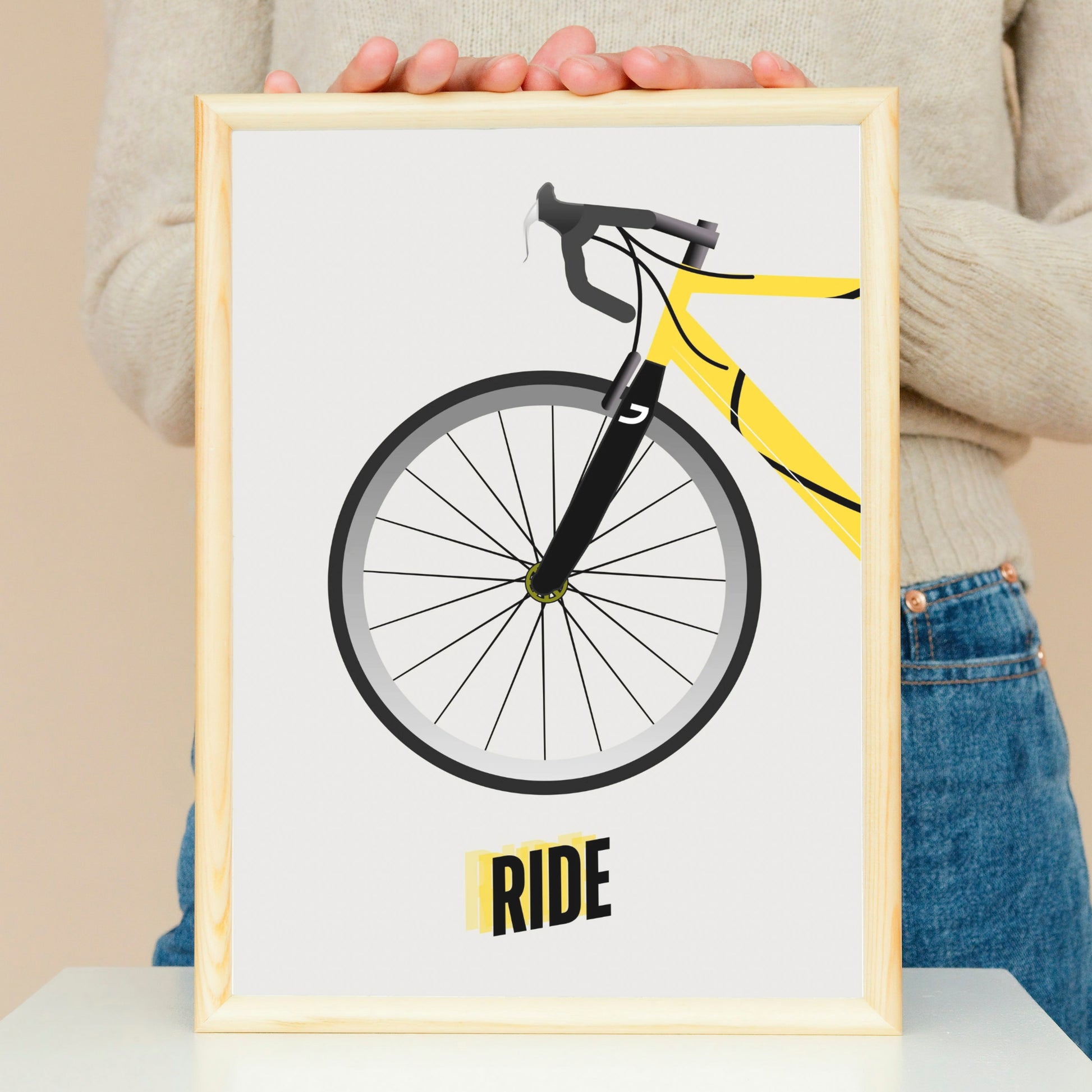Poster: Ride, Rennrad