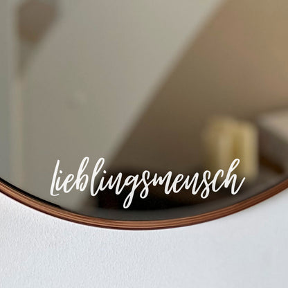 Aufkleber, Sticker "LIEBLINGSMENSCH"