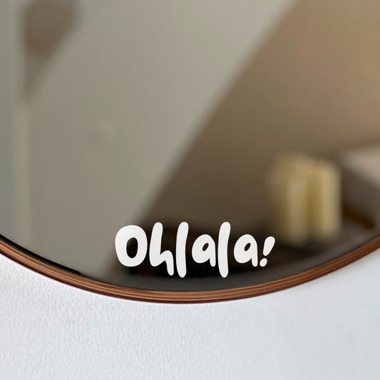 Aufkleber, Sticker "OHLALA ♥"