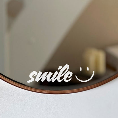 Aufkleber, Sticker "SMILE"
