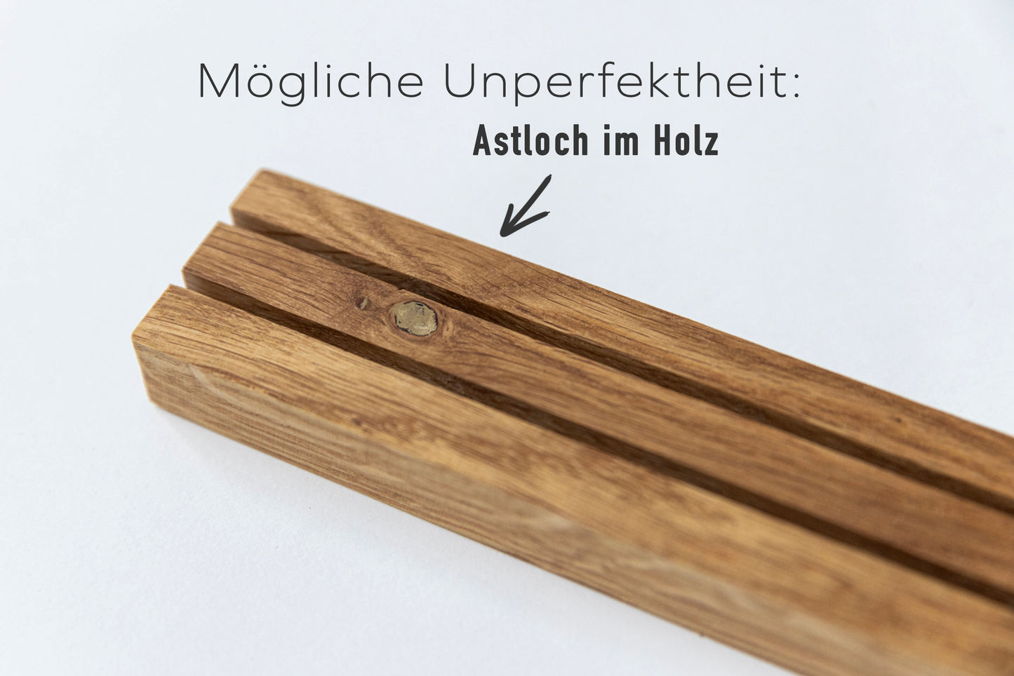Bilderleine mit Wäscheklammern, 100cm Länge, Perfekt unperfekt
