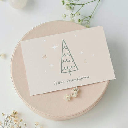 Postkarte "Frohe Weihnachten"