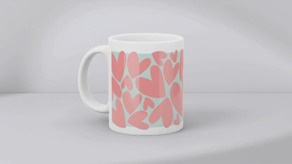 Tasse: Herzensmensch ♥️ vollflächiges Design